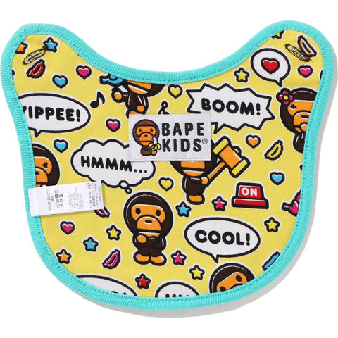 BABY MILO SPEECH BALLOON BIB SET BODYSUIT KB KIDS