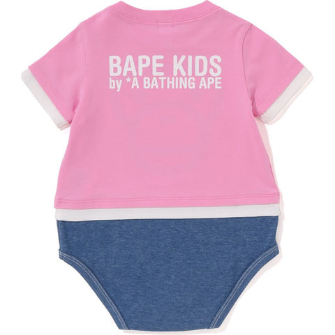 BABY MILO FACE LAYERED BODYSUIT KIDS