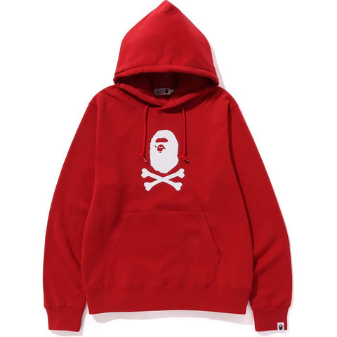 APE CROSSBONE PULLOVER HOODIE MENS