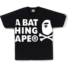 A BATHING APE CROSSBONE TEE MENS