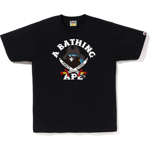 CAPTAIN APE PIRATE COLLEGE TEE MENS