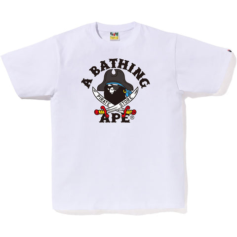 CAPTAIN APE PIRATE COLLEGE TEE MENS