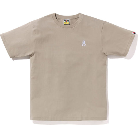 COLOR APE CROSSBONE ONE POINT TEE MENS