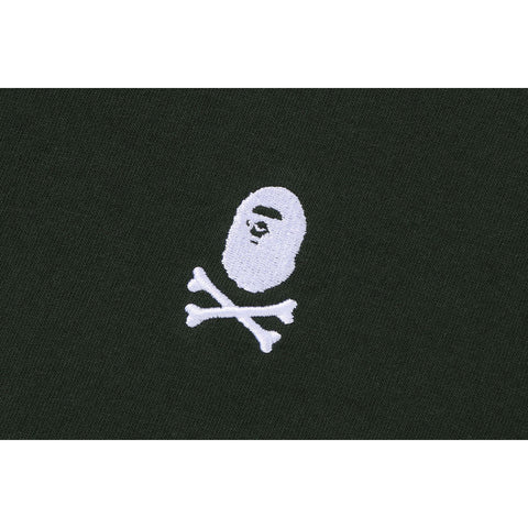 COLOR APE CROSSBONE ONE POINT TEE MENS