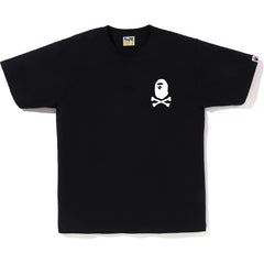 APE CROSSBONE EMBLEM TEE MENS