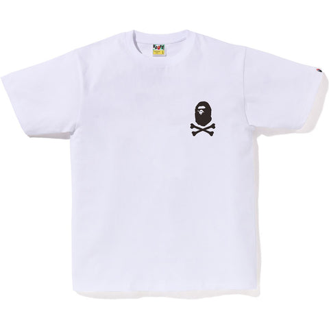 APE CROSSBONE EMBLEM TEE MENS