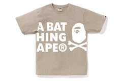 A BATHING APE CROSSBONE TEE MENS