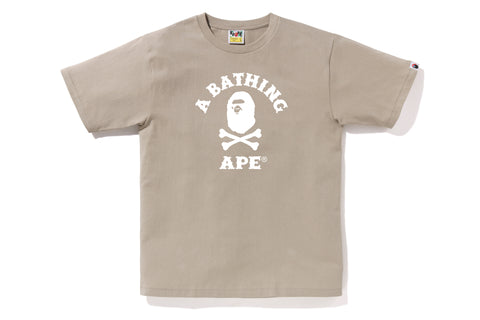 APE CROSSBONE COLLEGE TEE MENS
