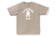 APE CROSSBONE COLLEGE TEE MENS