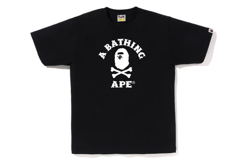 APE CROSSBONE COLLEGE TEE MENS