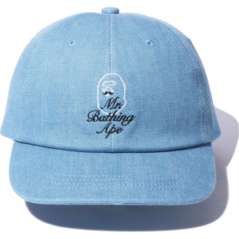 WASHED DENIM CAP MENS