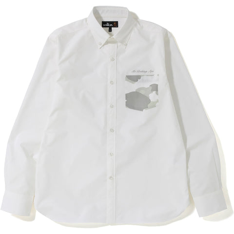 MR. BATHING APE CAMO POCKET SHIRT MENS
