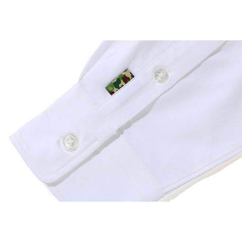 MR. BATHING APE EMBROIDERY BD SHIRT MENS