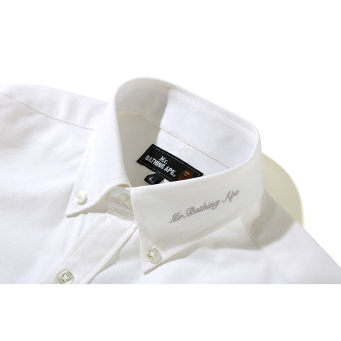 MR. BATHING APE OXFORD BD SHIRT MENS