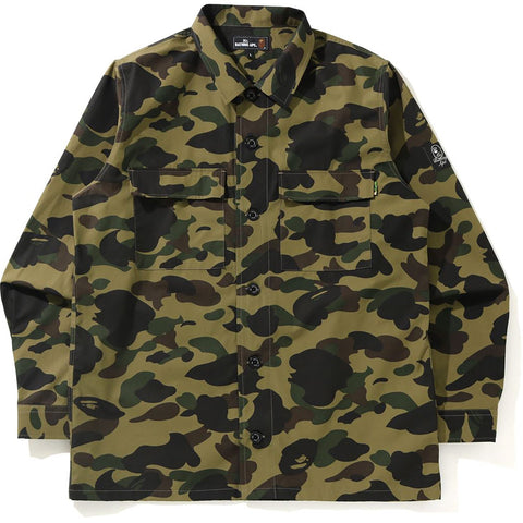MR. BATHING APE 1ST CAMO MILITARY SHIRT MENS
