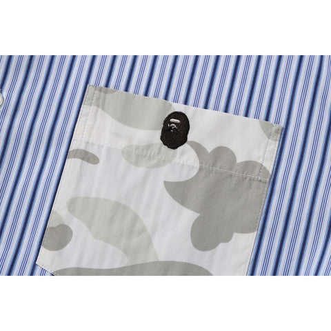 MR. BATHING APE THOMAS MASON MULTI PATTERN WIDE FIT SHIRT MENS