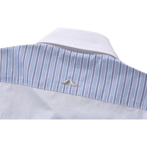 MR. BATHING APE THOMAS MASON MULTI PATTERN WIDE FIT SHIRT MENS