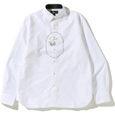 MR. BATHING APE OXFORD WIDE FIT BD SHIRT MENS