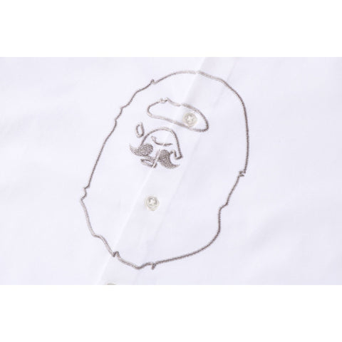 MR. BATHING APE OXFORD WIDE FIT BD SHIRT MENS