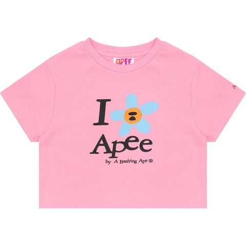 APEE GRAPHIC SLIM CUT TEE LADIES