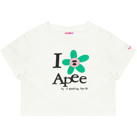 APEE GRAPHIC SLIM CUT TEE LADIES
