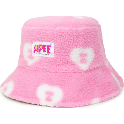 APEE LOGO DOUBLE SIDED BUCKET HAT LADIES