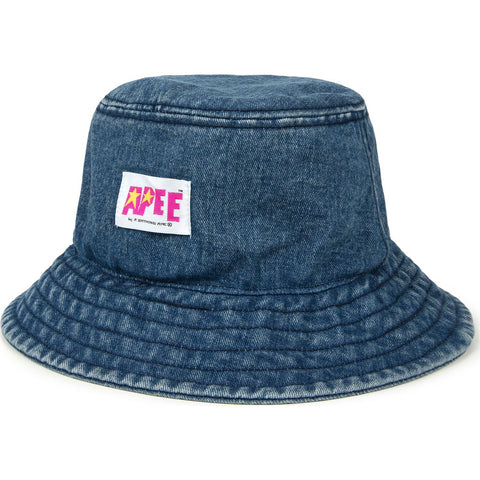 APEE DENIM BUCKET HAT LADIES