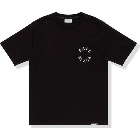 BAPE BLACK APE HEAD POCKET TEE MENS