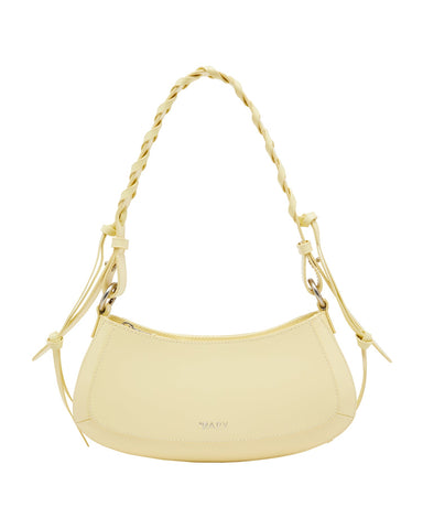 BAPY LOGO MONOGRAM JAQUARD DENIM BUCKET BAG LADIES