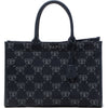 BAPY MONOGRAM DENIM SHOPPER LADIES