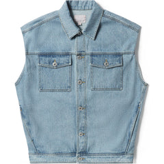 BAPY VEST DENIM JACKET L