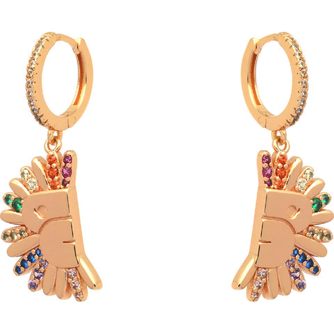 BAPY BAPE STA SMALL EARRINGS LADIES