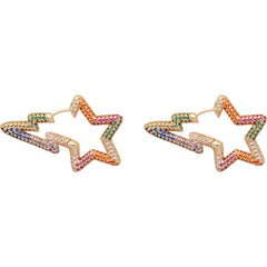 BAPY BAPE STA HOOP EARRINGS LADIES