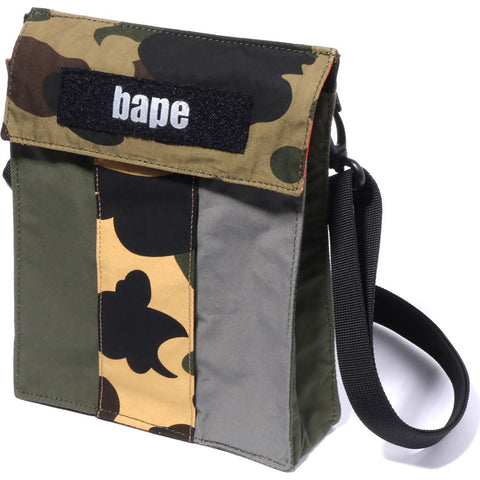 CRAZY PATTERN SHOULDER BAG MENS
