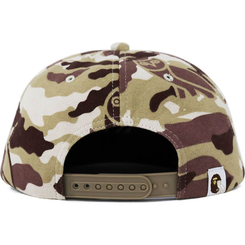 BAPE X OVO WOODLAND CAMO SNAPBACK CAP MENS