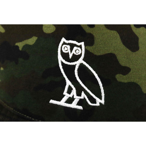 BAPE X OVO WOODLAND CAMO SNAPBACK CAP MENS