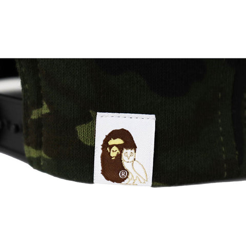 BAPE X OVO WOODLAND CAMO SNAPBACK CAP MENS
