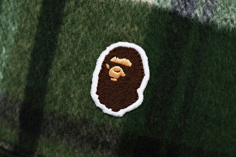 BAPE CHECK HAT MENS