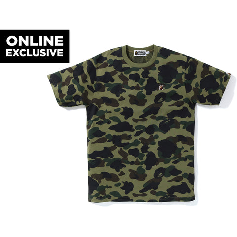 1ST CAMO ONE POINT TEE BAPEC MENS