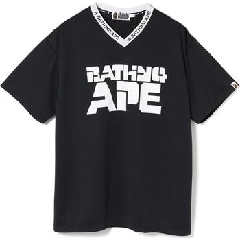 RELAXED V NECK JERSEY TEE MENS