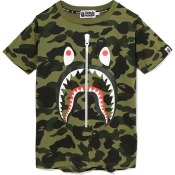 1ST CAMO SHARK TEE LADIES