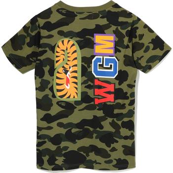 1ST CAMO SHARK TEE LADIES
