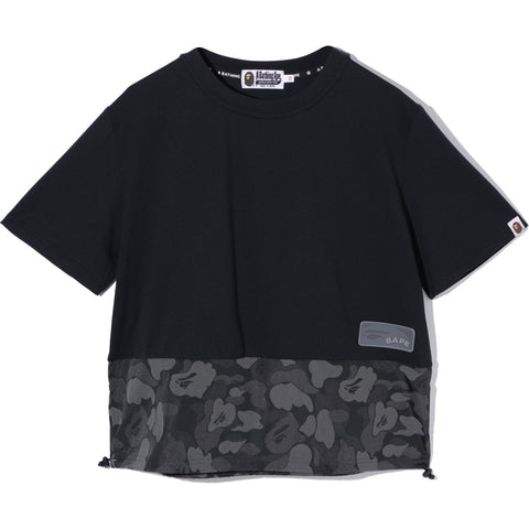 ABC DOT REFLECTIVE PANEL TEE LADIES