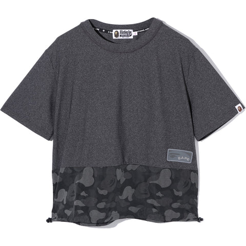 ABC DOT REFLECTIVE PANEL TEE LADIES