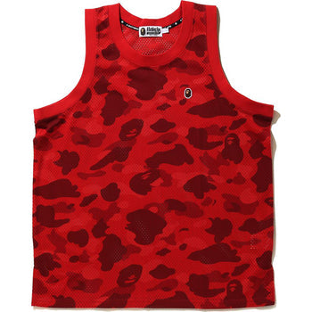 COLOR CAMO MESH BASKETBALL TANK TOP MENS