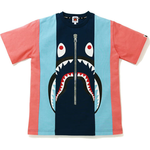 SHARK COLOR BLOCK TEE KIDS