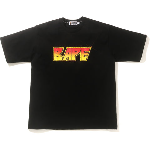 BAPE CRYSTAL STONE RELAXED TEE MENS
