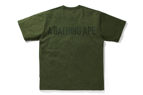 LINE 1ST CAMO WASHED RELAXED FIT TEE MENS
