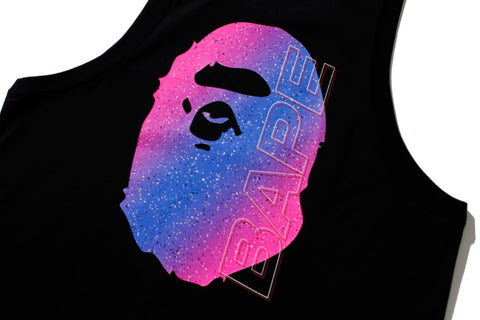 BAPE ELECTRO NEON TANK TOP MENS