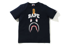BAPE SHARK PRINT TEE KIDS